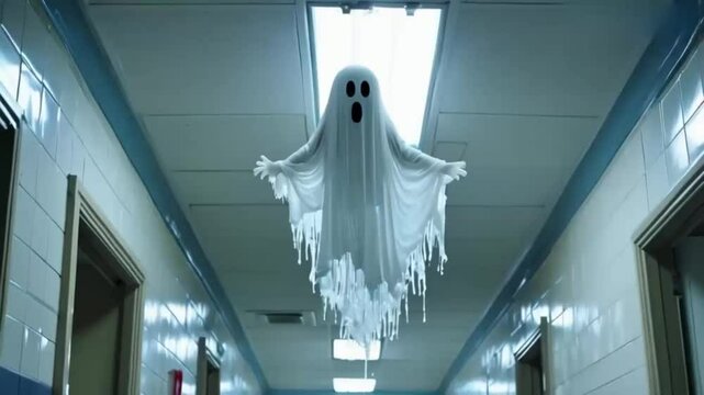 Scary ghost in motion (mp4) 