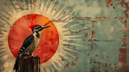 Birds perched on various surfaces, surrounded by nature's beauty and featuring species like woodpeckers, kingfishers, and kookaburras