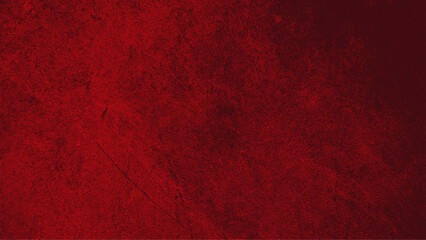 Fototapeta premium Red in grunge style for portraits, posters. Grunge textures backgrounds. Abstract grunge cracked concrete wall.