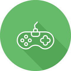 Fototapeta premium Gamepad Vector Icon