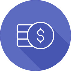 Coins Vector Icon