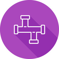 Conduit Pipe Vector Icon