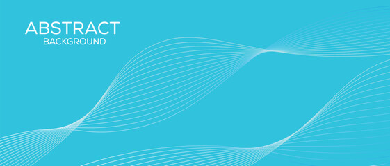 Abstract Waving Line Particle Technology Background. smooth curvy shape dots fluid array. 3d shape dots blended mesh, future technology relaxing wallpaper.