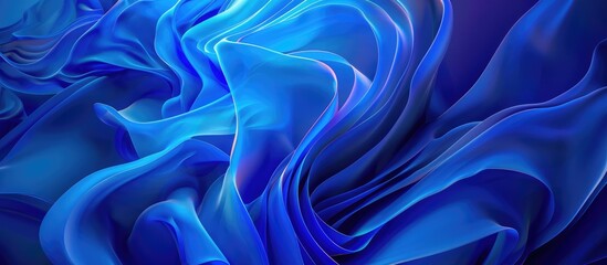 Obraz premium Blue Colored Abstract Background