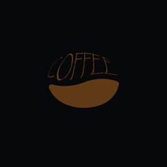 Creative Professional Trendy and Minimal COFFEE Logo Design, COFFEE Icon Logo in Editable Vector Format