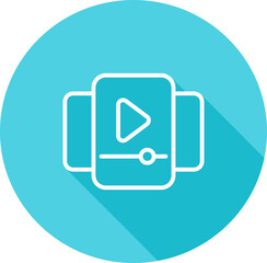 Video Gallery Vector Icon