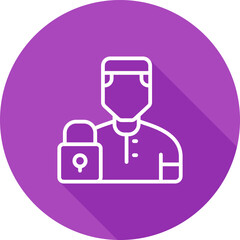 User Locked Vector Icon