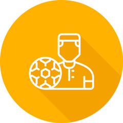 Soccer Coach Vector Icon
