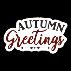 Autumn Greetings