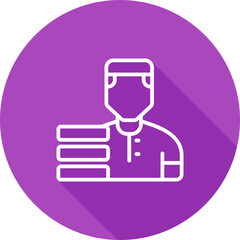 Delivery Man Vector Icon