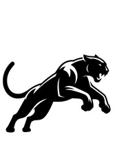 Panther SVG, Angry Panther, Dangerous animals SVG, Jungle SVG, Tiger SVG, Leopard SVG, Cat SVG, Lion SVG, Panther Silhouette, Panther Vector, Clipart, Cut file for Cricut SVG, JPG, PNG © helena