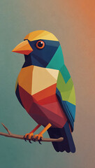 Fototapeta premium Rainbow Bird