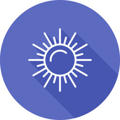 Sun Vector Icon