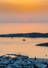 Fototapeta premium sunset on the sea