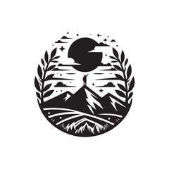 Birds Couple Silhouette on Branch Vector, Birds in love Silhouette, Wall Decals, Couple of Birds in Love, Art Decoration, Wall Decor, Birds Silhouette on branch isolated on white background, romantic