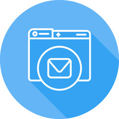 Contact Mail Vector Icon