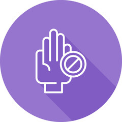 Obraz premium Hand Vector Icon