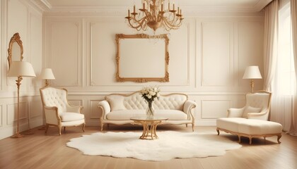 Photo interior modern design room 3d illustration