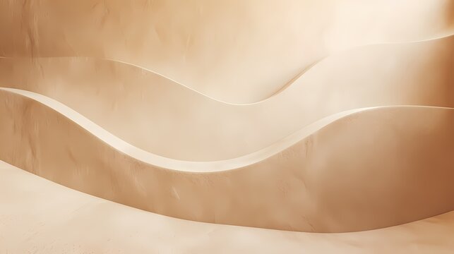 Modern Minimal Abstract Background in Warm Earthy Tones with Subtle Textures