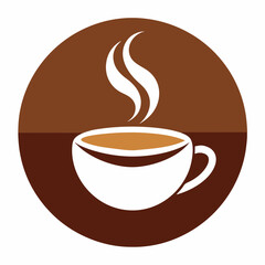       Coffee cup logo icon vector illustration.
