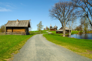 Peasant's house, watermill, chapel.