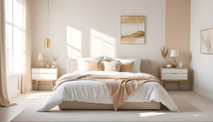 Photo interior modern design room 3d illustration