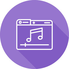 Music Player Vector Icon
