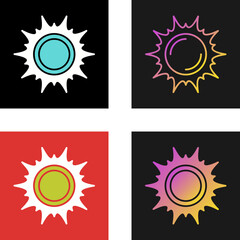 Sun Vector Icon