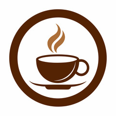       Coffee cup logo icon vector illustration.
