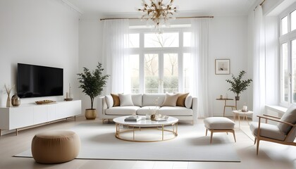 Photo interior modern design room 3d illustration