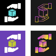 Receive Package Vector Icon