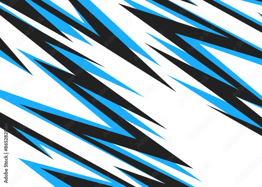 Poster abstract background with jagged spike pattern and with some copy space area