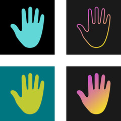 Hand Vector Icon