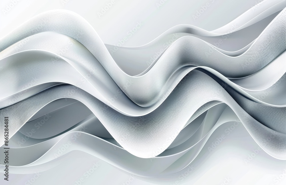 Poster the abstract white and silver are a light pattern gray with a gradient background with floor wall me