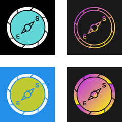 Compass Vector Icon