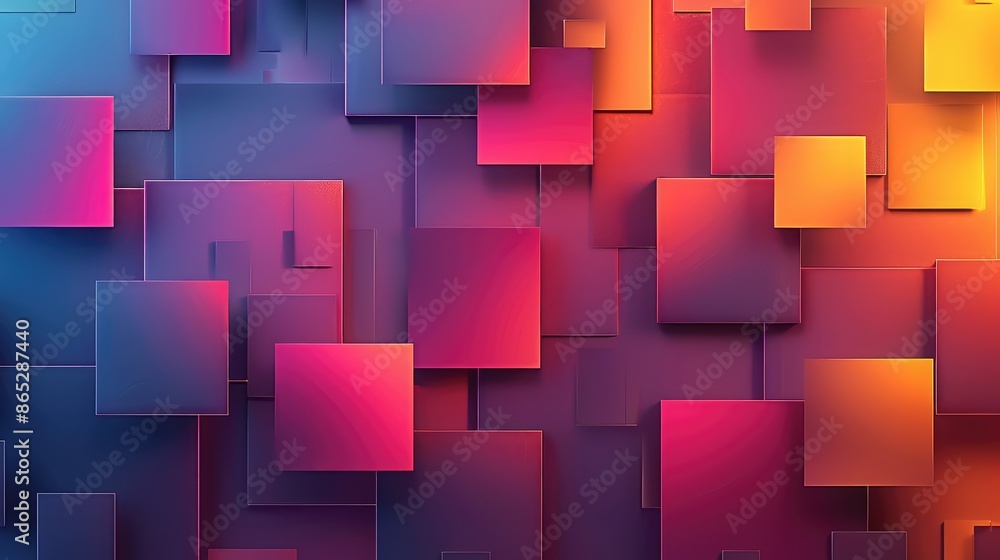Poster versatile modern square background with customizable text template