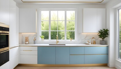 Photo interior modern design room 3d illustration