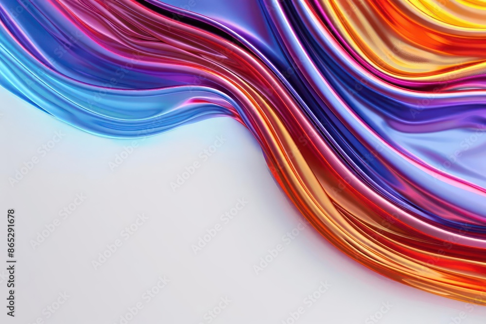 Poster a conceptual depiction of a vibrant background with dynamic color splashes and smooth transitions, p