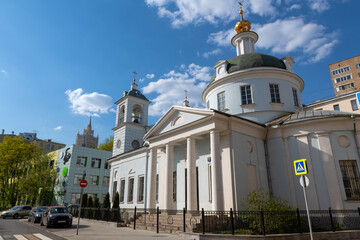 The Church of the Assumption of the Blessed Virgin Mary on the Tombs. Bolshoy Vlasyevsky lane, 2/2....
