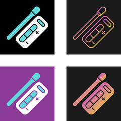 Rapid Test Vector Icon