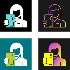 Selfie Vector Icon