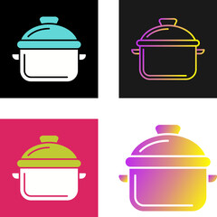 Cooking Pot Vector Icon