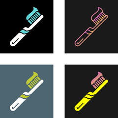 Toothbrush Vector Icon