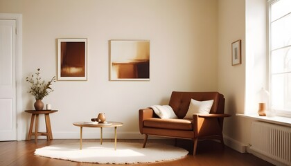 Photo interior modern design room 3d illustration