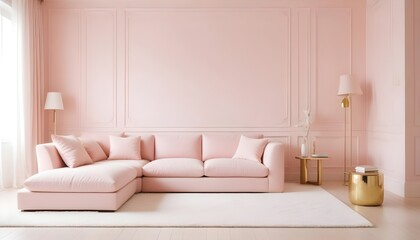 Photo interior modern design room 3d illustration