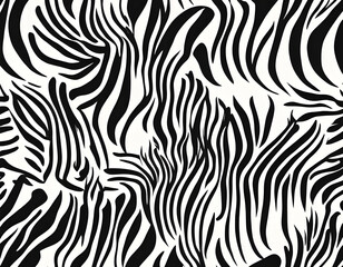 Soft simple abstract irregular zebra pattern