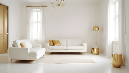 Photo interior modern design room 3d illustration