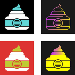 Face Cream Vector Icon