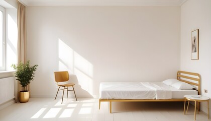 Photo interior modern design room 3d illustration