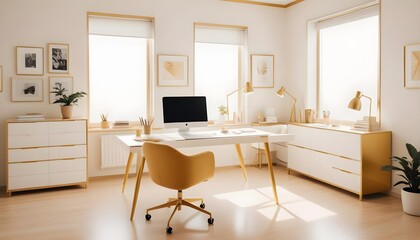 Photo interior modern design room 3d illustration